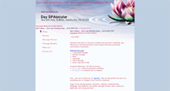 Desktop Screenshot of dayspatacular.com