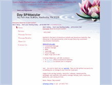 Tablet Screenshot of dayspatacular.com